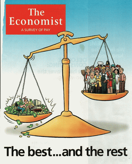 Economist comparing