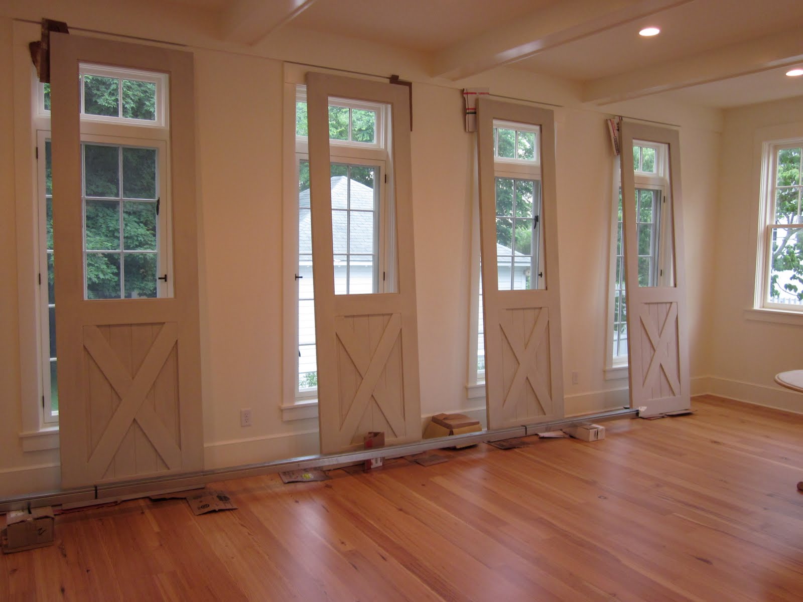 Concord Green The Interior Barn Doors have arrived