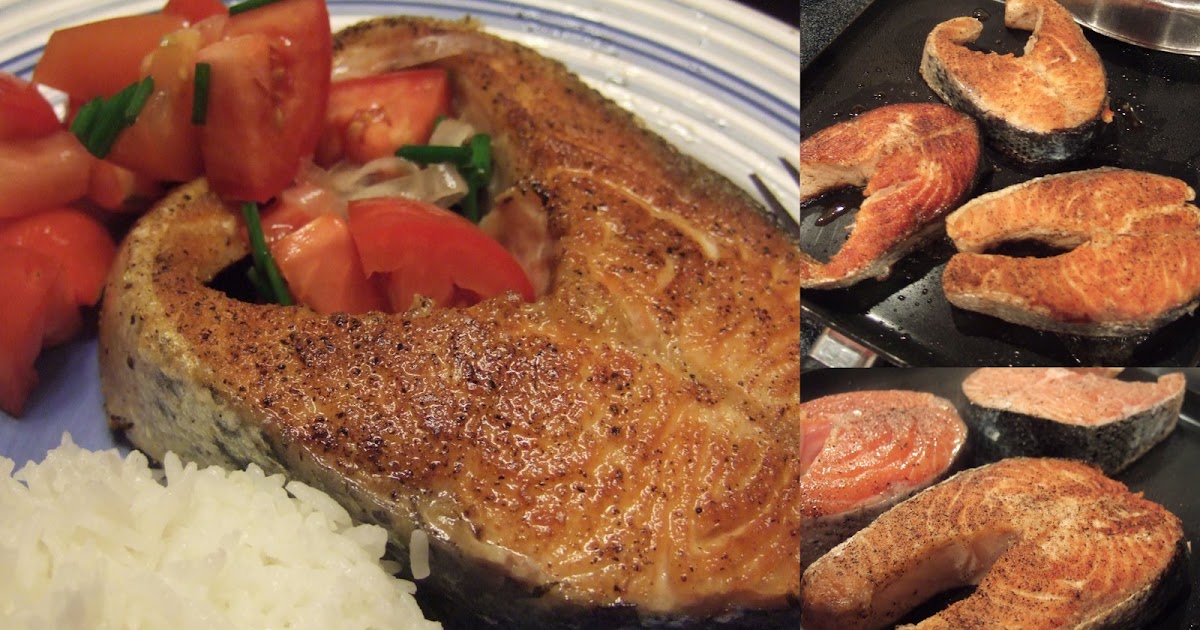 Kusina ni Manang PanFried Salmon Steaks
