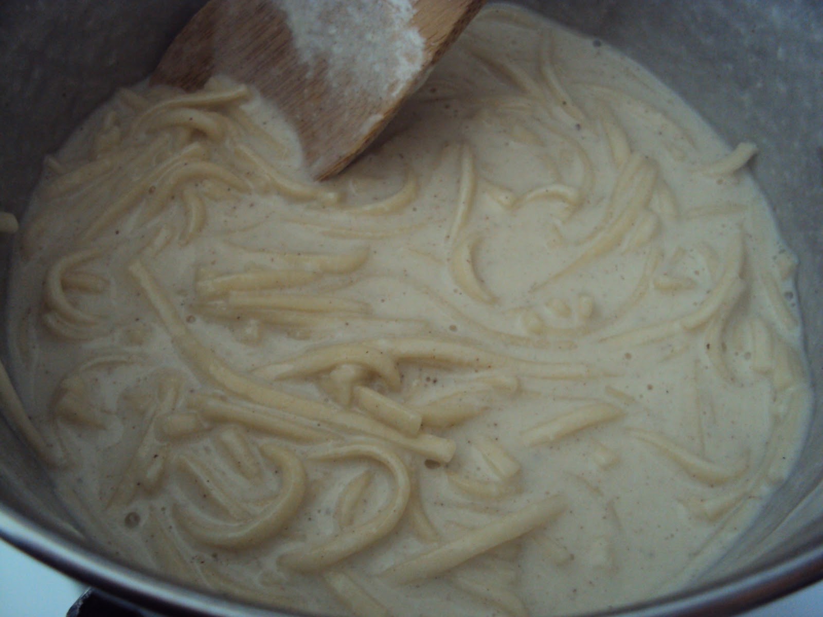 Polish Mama on the Prairie Zupa Mleczna or Polish Milk Noodles