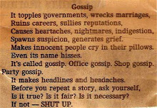 Be kind to others... you know who you are.