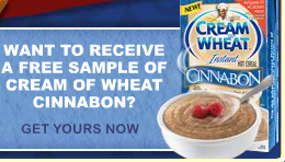  Cream of Wheat Cinnabon