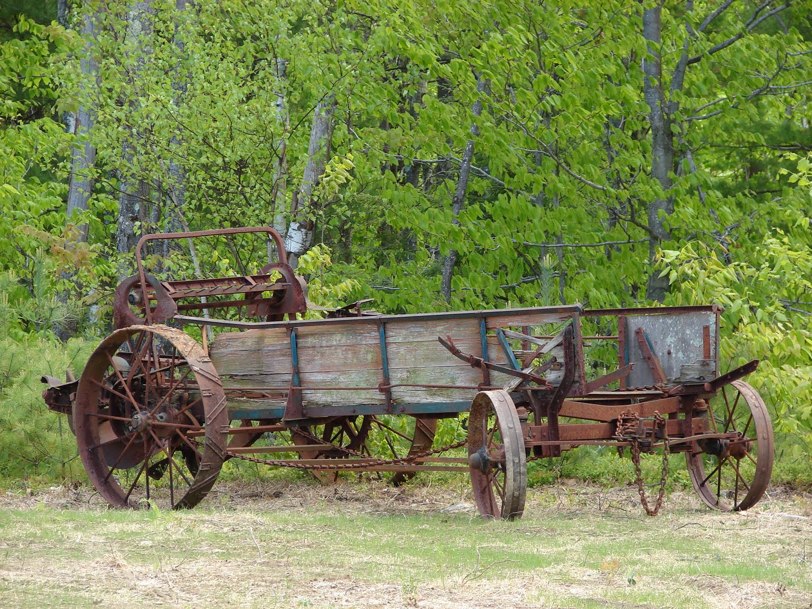 Pieced Pastimes DH's Love of Old Farm Implements
