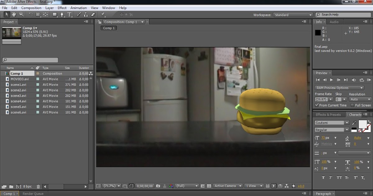 CG Toolkit VFX Project Blog Rendering and Post Processing