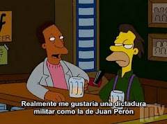 Los Simpson vs Peron