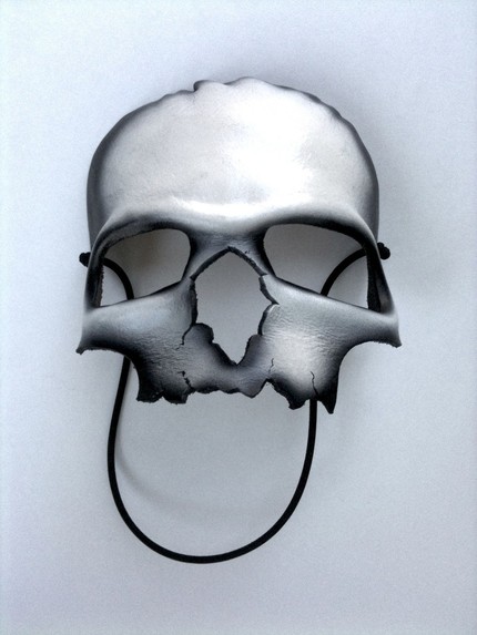 day of the dead skull mask. Leather Skull Mask