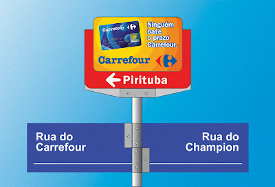 placas de rua