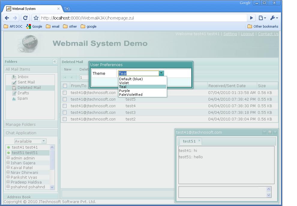 node.js websocket chat example