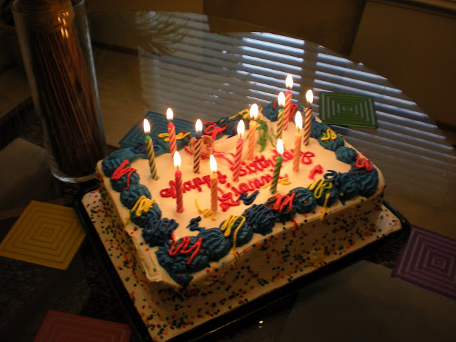 die Geburtstagstorte -  torta de ziua de nastere
