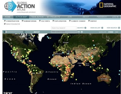 National Geographic Global Action Atlas Bing Map National Geographic Global Action Atlas Bing Map