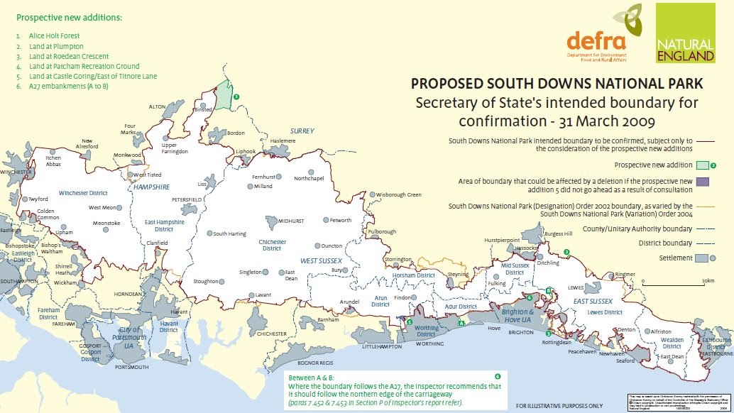 South Downs National Park Map Mapperz - The Mapping News Blog: South Downs National Park Maps