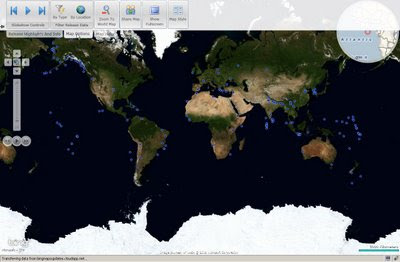 Abing Maps on Bing Maps Silverlight   World Tour