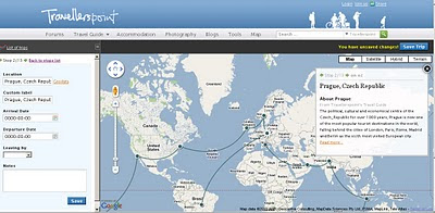 TravellersPoint.com Map