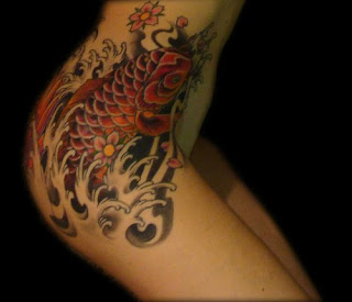 new tattoo me now Last session Koi Finished tattoos