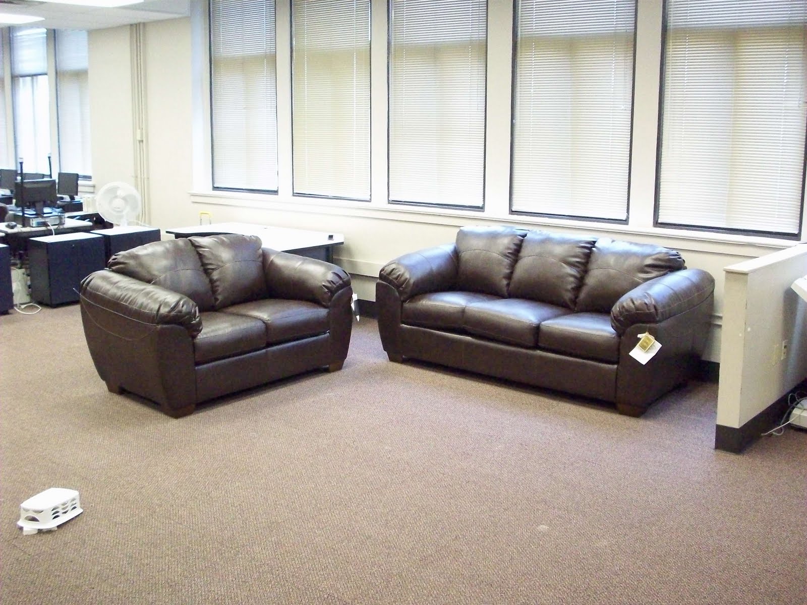 Haec Est Domus Domini Middle School carpet DONE! Plus, couches in the