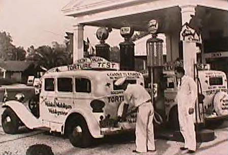 1930s Torture test Gas Station photo