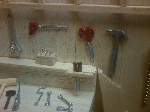 Tools Over Bench