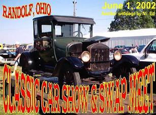 Click picture for the Randolf, Ohio Swap Meet, June 1, 2002