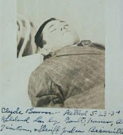 clyde barrow autopsy