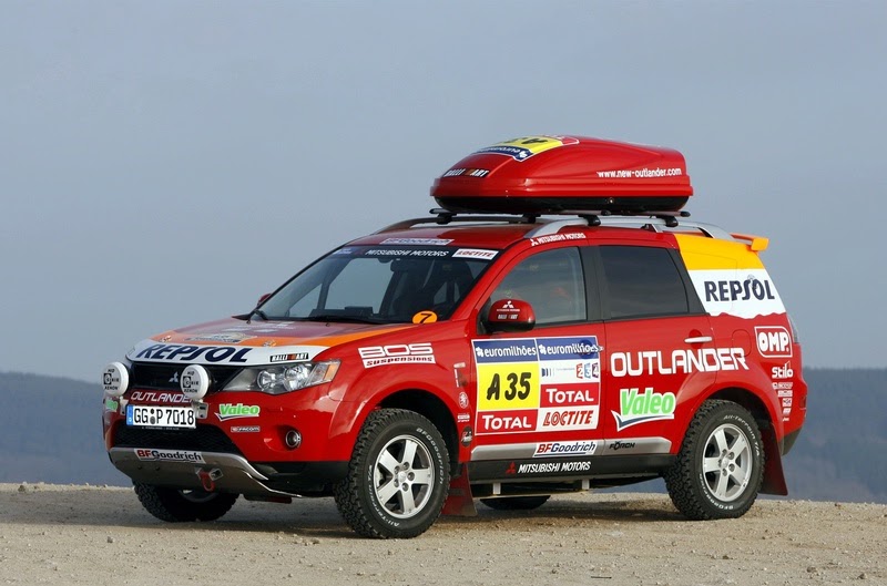 Mitsubishi Outlander Supports Dakar 2008 Car Tuning Styling