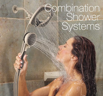 Installing Shower Head Hand Held Shower