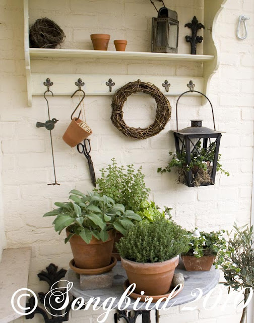 Creating a Herb Garden ~With Cute Labels - Songbird