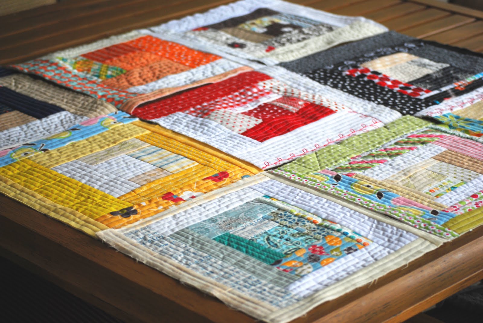 wRIte iT DOwN Quilt As You Go Making Progress