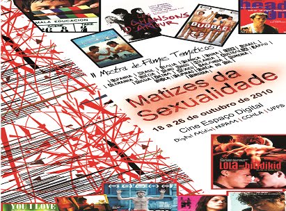 CCTA promove Mostra de Filmes Matizes da Sexualidade