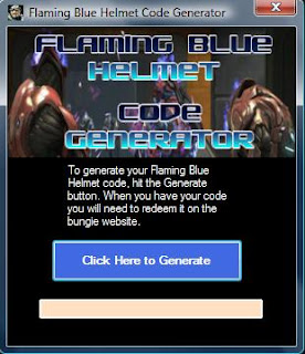 blue flaming helmet