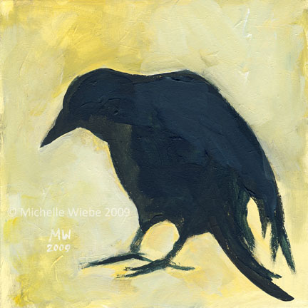 Painting Of Crows