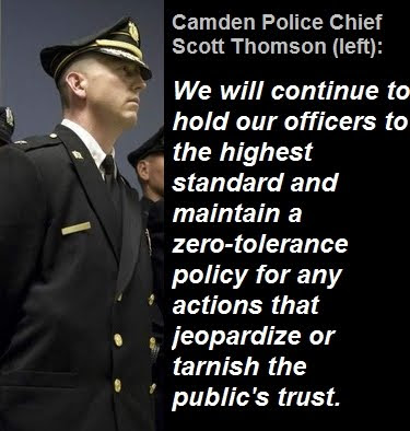 CAMDEN POLICE SERGEANT ACCUSED