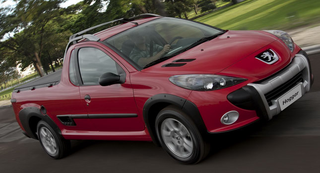  carmaker Peugeot has fully revealed the Hoggar a new pintsized pickup 