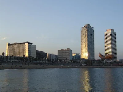 beach in Barcelona