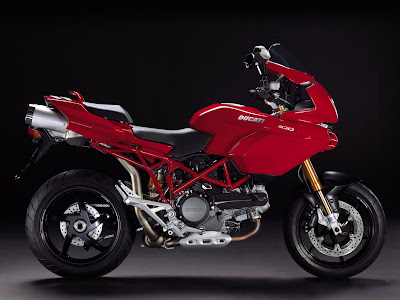 2009 Ducati Multistrada 1100S red