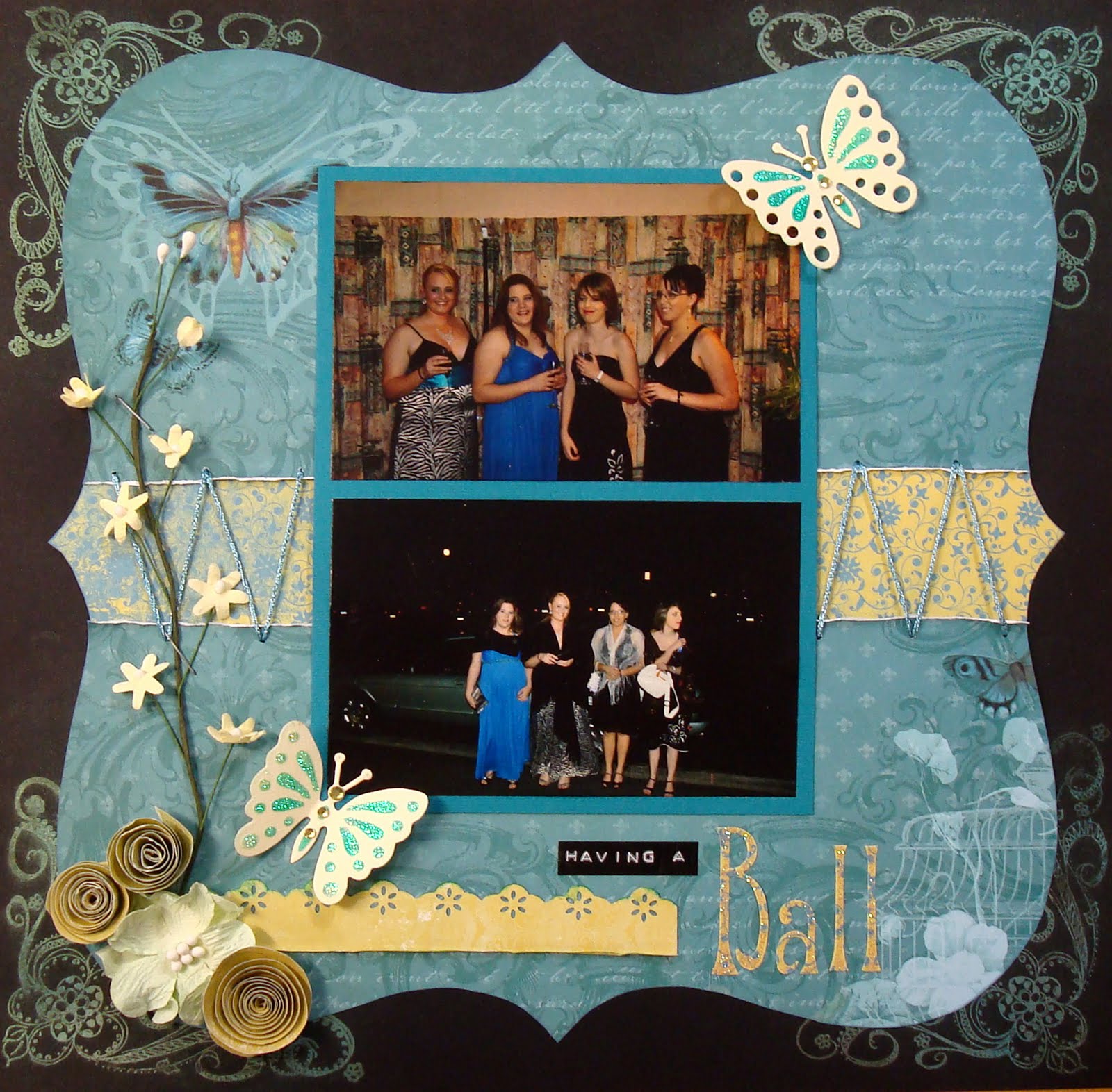NZ Scrapbook NewZ Scrapbooking Techniques with Tracy Mariposa Page