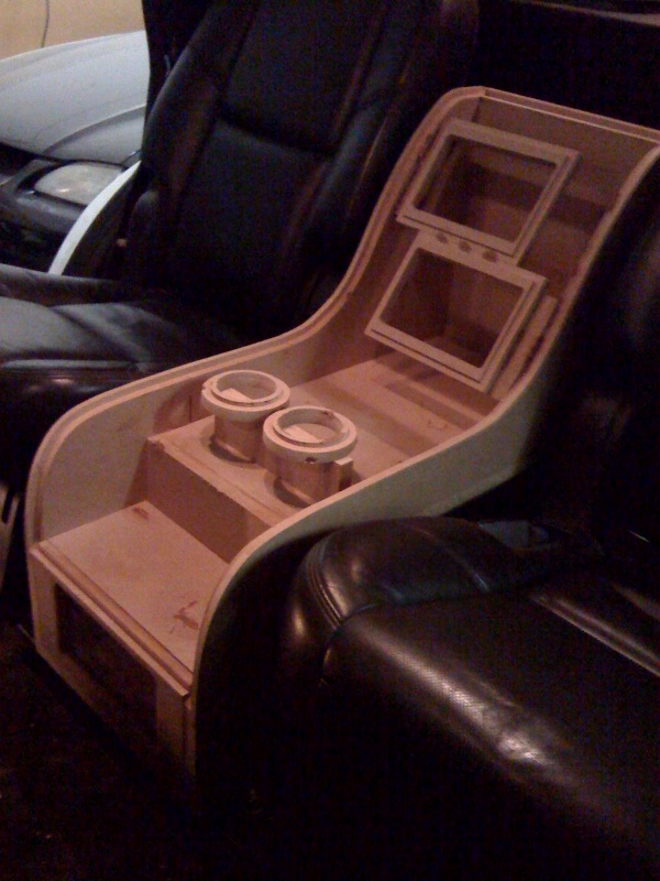 Nick Dewall Framework for back seat center console