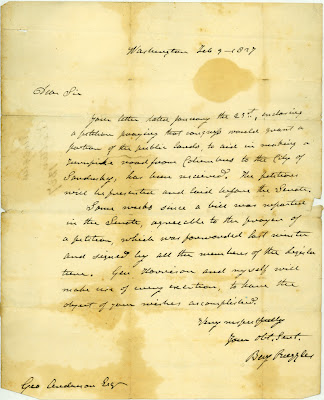 Senator Benjamin Ruggles wrote