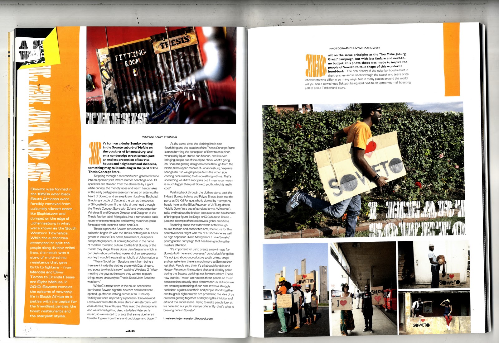 magazines layout ideas