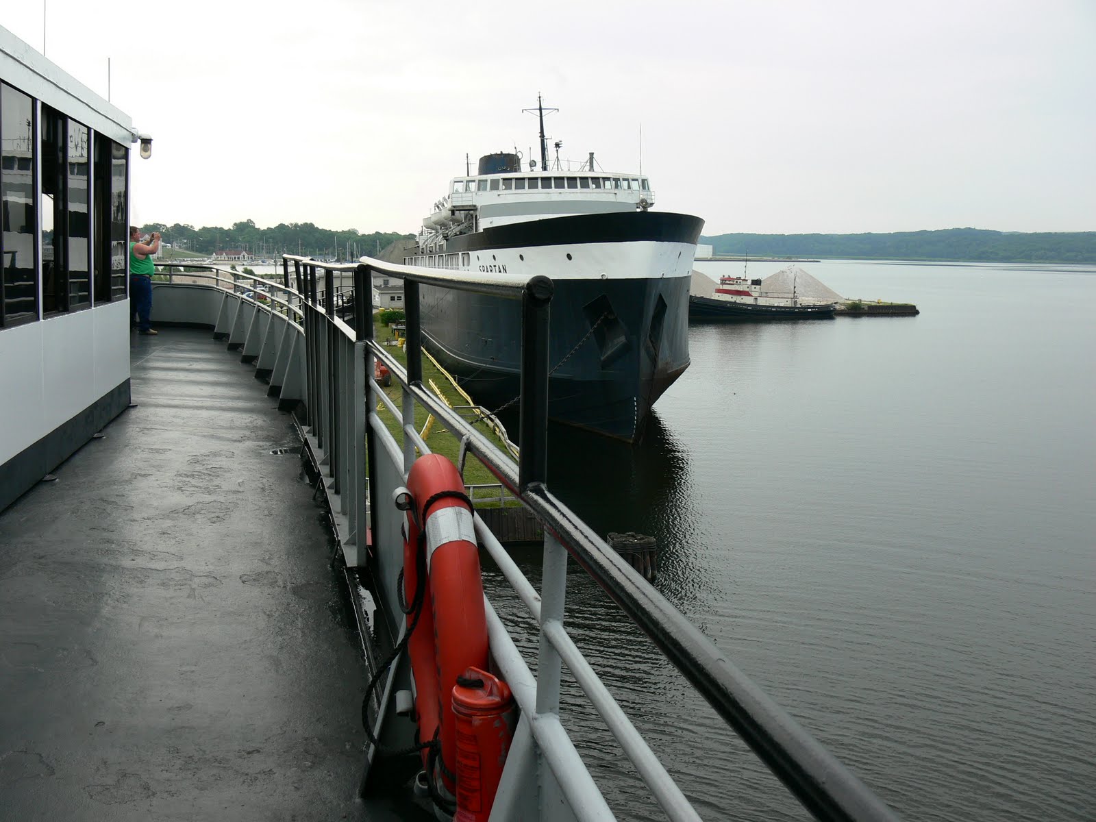 21st Century Odyssey Car ferry across Lake Michigan.