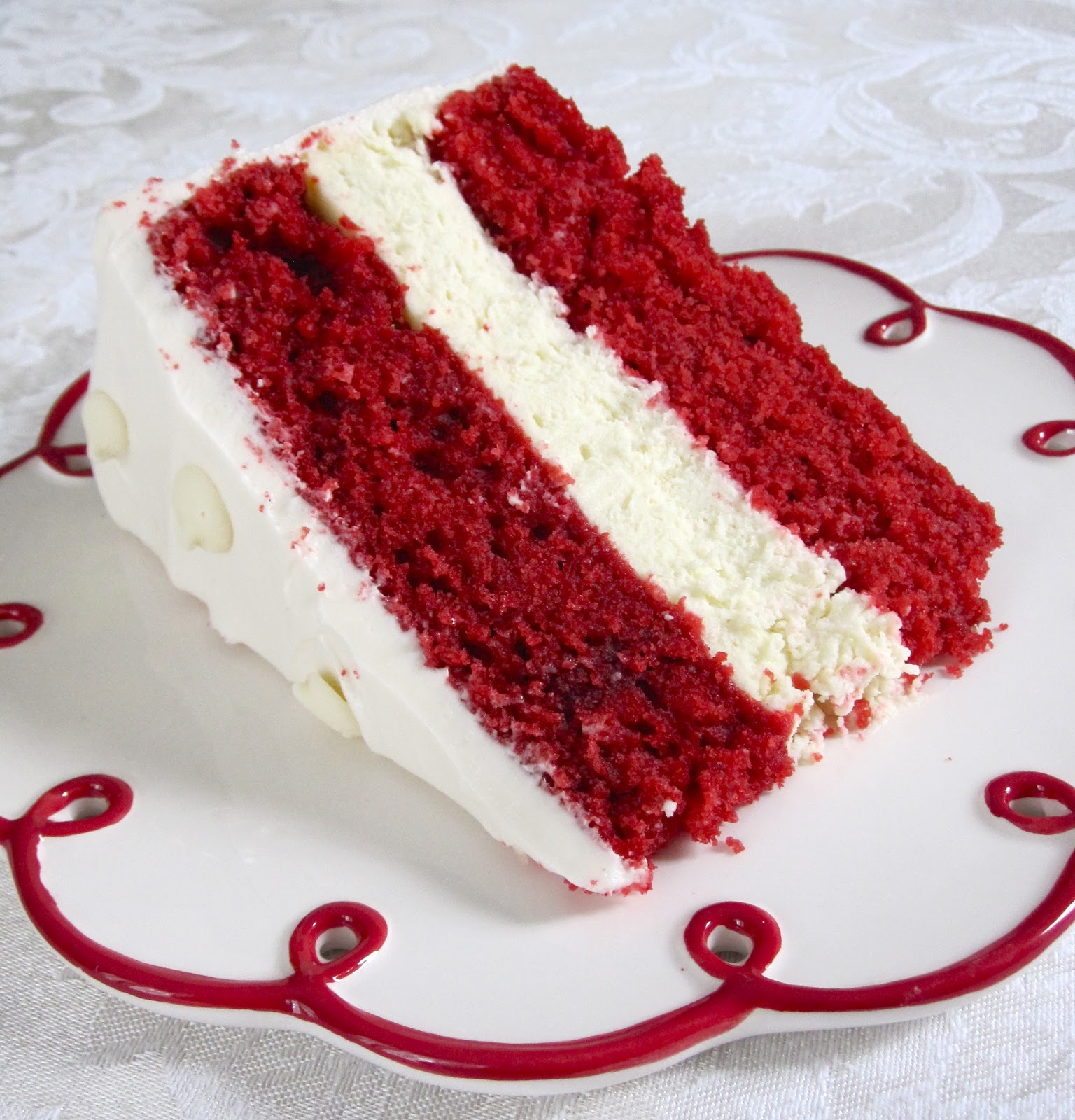 Chocolate Therapy: Red Velvet Cheesecake Cake