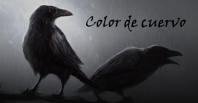 color de cuervo