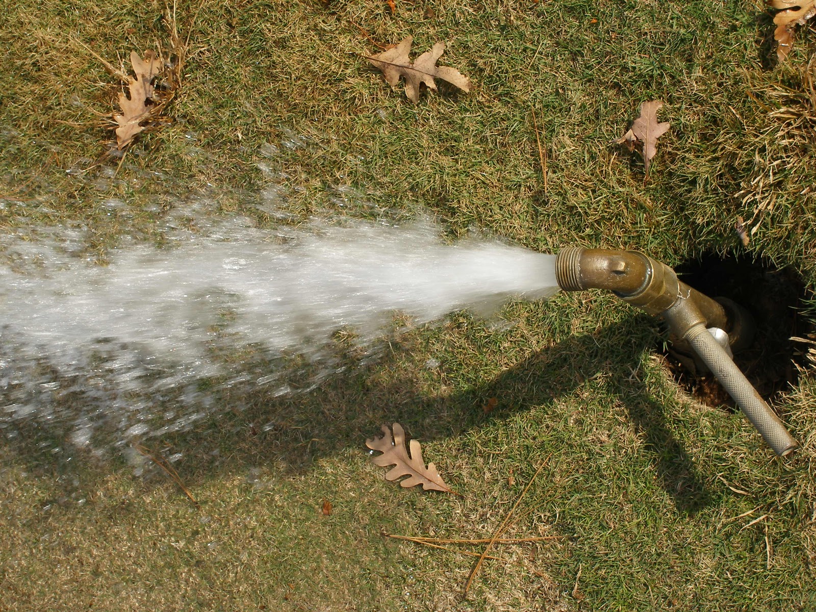 Irrigation System Blowout Complete WILLOW OAKS COUNTRY CLUB