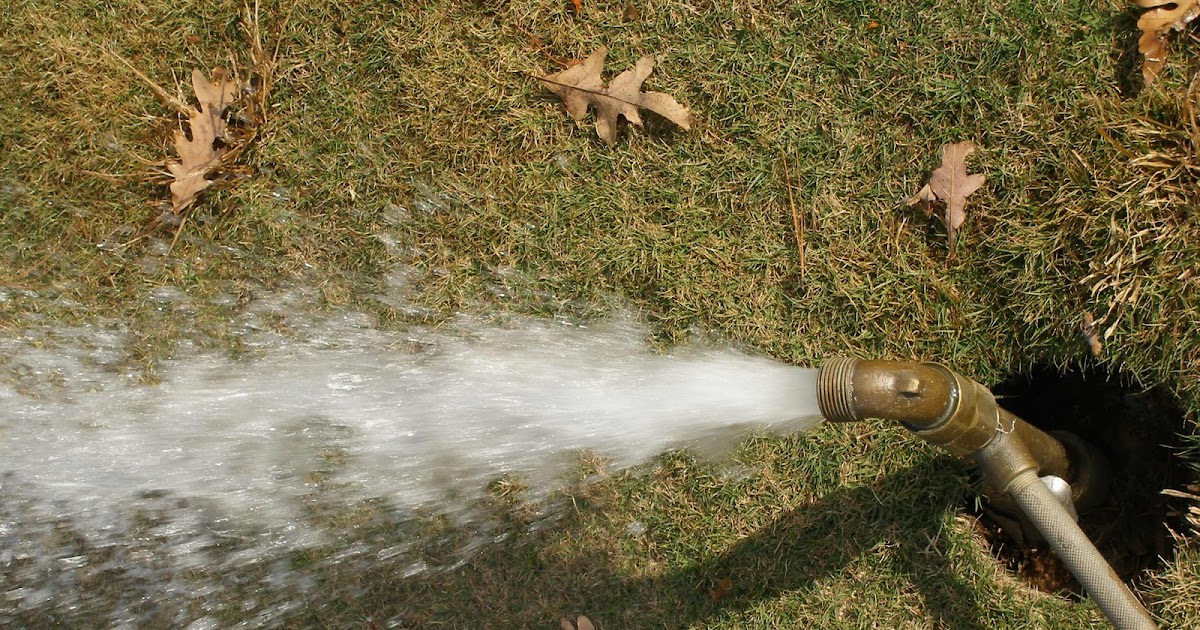 Irrigation System Blowout Complete WILLOW OAKS COUNTRY CLUB