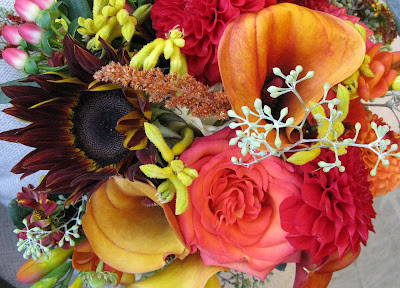 Fall Wedding Bouquets Pictures on Worcester Florists   Sprout  Autumn Bridal Bouquet