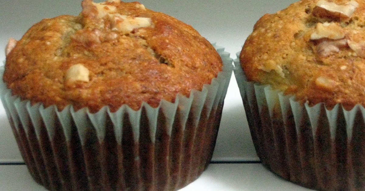 Simple Vegetarian Recipes Eggless,Protein Rich Banana Muffins