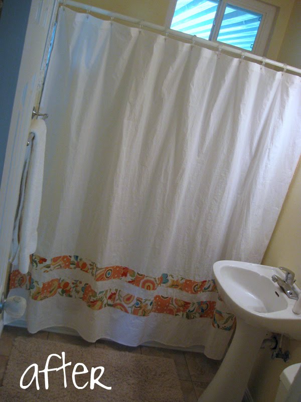 handmade mommy Falling back in love...with my shower curtain