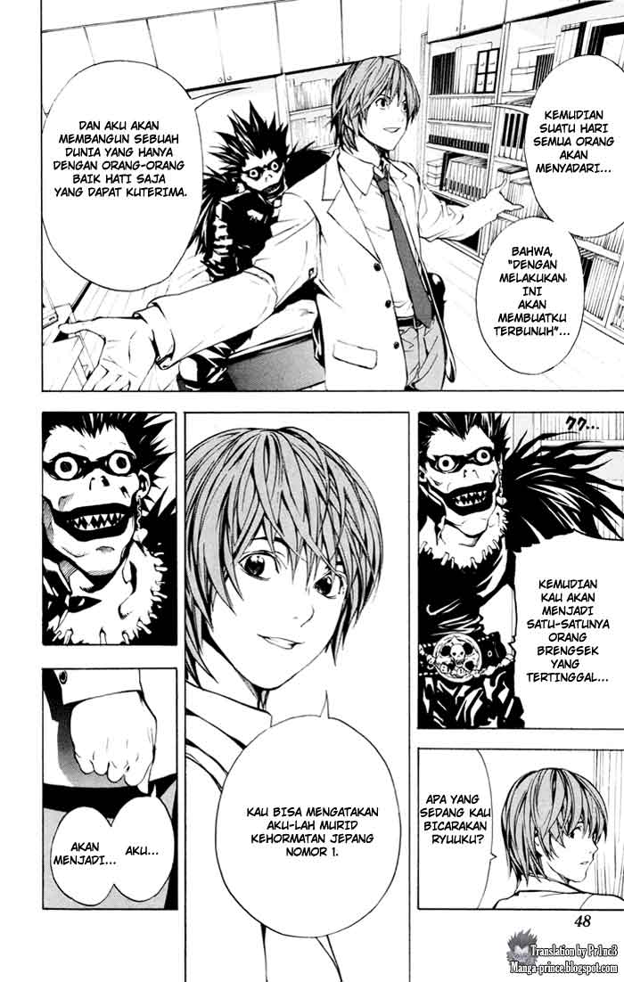 Baca Manga, Baca Komik, Death Note Chapter 1, Death Note 1 Bahasa Indonesia, Death Note 1 Online, Death Note 1 Indo