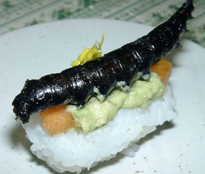 Sushi de insetos