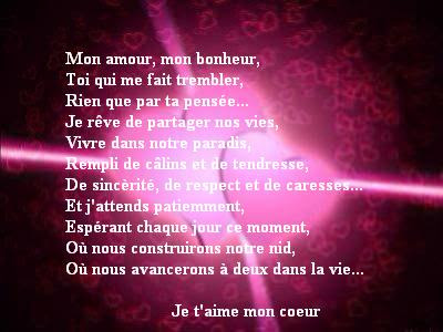 Mon Coeur Mon Amour Mon Amour Mon Bonheur
