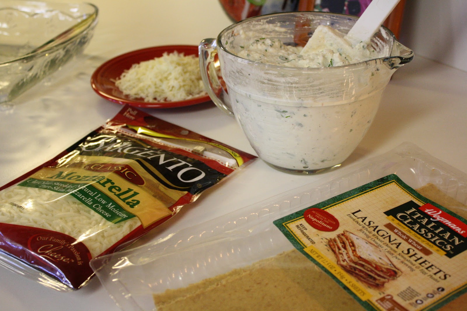 Veterans Day Vegetarian Lasagna Saving Room for Dessert